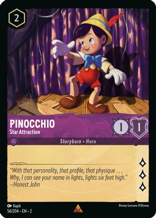 Pinocchio - Star Attraction (56/204) - Rise of the Floodborn