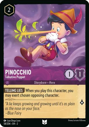 Pinocchio - Talkative Puppet (58/204) - Rise of the Floodborn