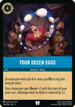 Four Dozen Eggs (163/204) - Rise of the Floodborn Cold Foil