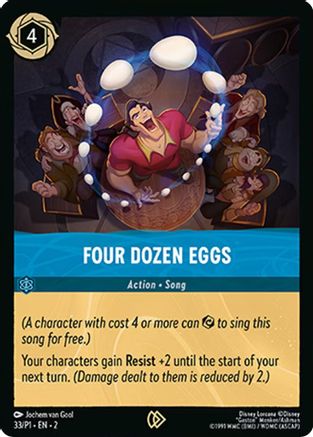 Four Dozen Eggs (33) - Disney Lorcana Promo Cards Cold Foil