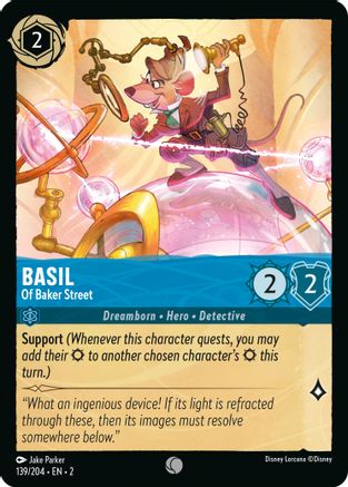 Basil - Of Baker Street (139/204) - Rise of the Floodborn Cold Foil