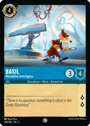 Basil - Perceptive Investigator (140/204) - Rise of the Floodborn