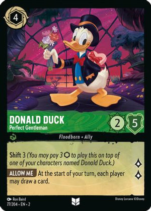 Donald Duck - Perfect Gentleman (77/204) - Rise of the Floodborn