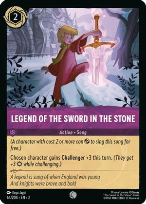 Legend of the Sword in the Stone (64/204) - Rise of the Floodborn Cold Foil