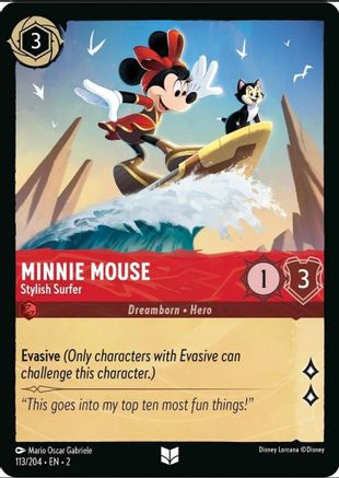 Minnie Mouse - Stylish Surfer (113/204) - Rise of the Floodborn