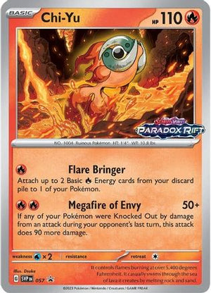 Chi-Yu - 057 (Prerelease) 57 - SV Scarlet & Violet Promo Cards Holofoil - Poke-Collect