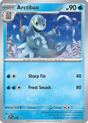 Arctibax - 064 64 - SV Scarlet & Violet Promo Cards Holofoil - Poke-Collect
