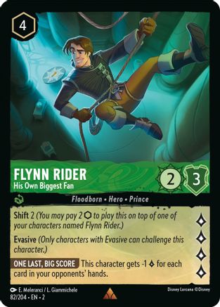 Flynn Rider - His Own Biggest Fan (82/204) - Rise of the Floodborn