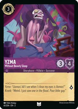 Yzma - Without Beauty Sleep (61/204) - Rise of the Floodborn Cold Foil