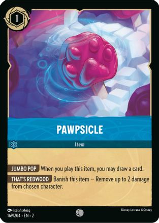 Pawpsicle (169/204) - Rise of the Floodborn Cold Foil