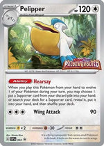 Pelipper - 022 (Prerelease) [Staff] 22 - SV Scarlet & Violet Promo Cards Holofoil - Poke-Collect