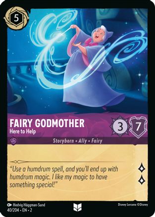 Fairy Godmother - Here to Help (40/204) - Rise of the Floodborn