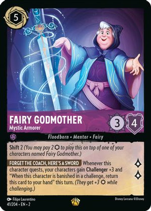 Fairy Godmother - Mystic Armorer (41/204) - Rise of the Floodborn