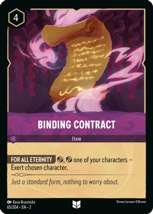 Binding Contract (65/204) - Rise of the Floodborn