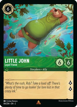 Little John - Loyal Friend (84/204) - Rise of the Floodborn Cold Foil