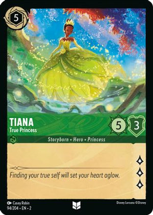 Tiana - True Princess (94/204) - Rise of the Floodborn Cold Foil