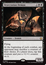 Desecration Demon (FDN-603) - Foundations - Poke-Collect