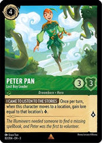 Peter Pan - Lost Boy Leader (82/204) - Into the Inklands Cold Foil - Poke-Collect