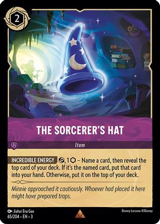 The Sorcerer's Hat (65/204) - Into the Inklands Cold Foil