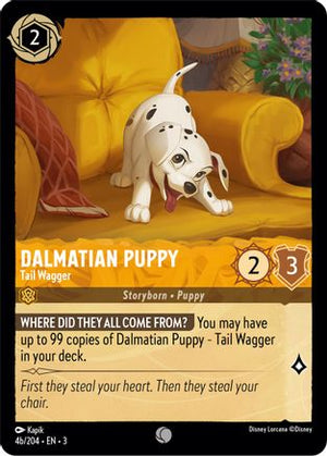 Dalmatian Puppy - Tail Wagger (4b/204) (4b/204) - Into the Inklands