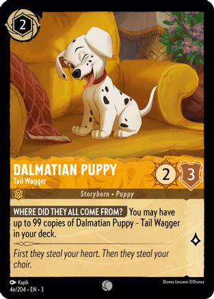 Dalmatian Puppy - Tail Wagger (4e/204) (4e/204) - Into the Inklands