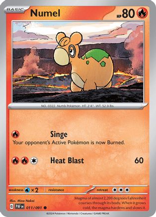 Numel 11 - SV Paldean Fates - Poke-Collect
