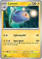 Lanturn 21 - SV Paldean Fates - Poke-Collect