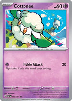Cottonee 34 - SV Paldean Fates Reverse Holofoil - Poke-Collect
