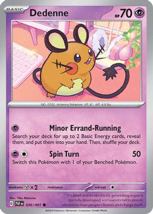 Dedenne 36 - SV Paldean Fates - Poke-Collect