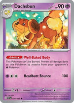 Dachsbun - 039/091 39 - SV Paldean Fates - Poke-Collect