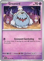 Greavard 42 - SV Paldean Fates - Poke-Collect
