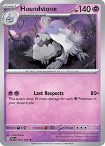 Houndstone - 043/091 43 - SV Paldean Fates Reverse Holofoil - Poke-Collect