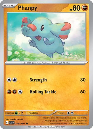 Phanpy 48 - SV Paldean Fates - Poke-Collect