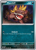 Maschiff 62 - SV Paldean Fates Reverse Holofoil - Poke-Collect