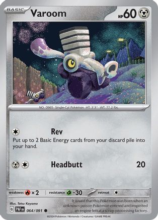 Varoom 64 - SV Paldean Fates - Poke-Collect