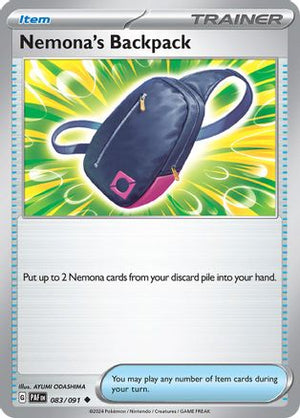 Nemona's Backpack 83 - SV Paldean Fates Reverse Holofoil - Poke-Collect