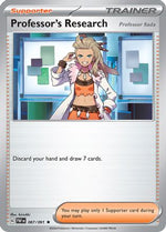 Professor's Research - 087/091 87 - SV Paldean Fates Reverse Holofoil - Poke-Collect