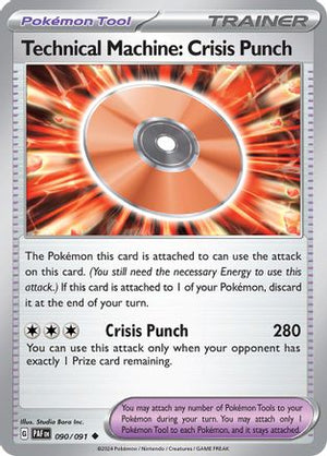 Technical Machine: Crisis Punch 90 - SV Paldean Fates - Poke-Collect