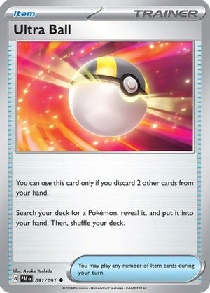 Ultra Ball 91 - SV Paldean Fates Reverse Holofoil - Poke-Collect