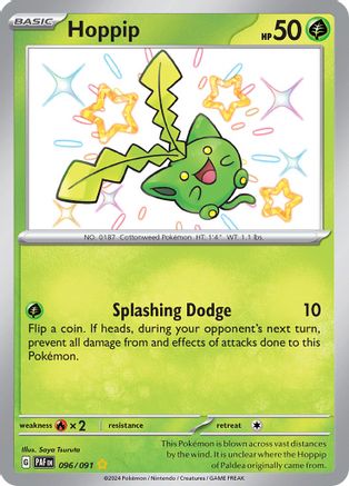 Hoppip 96 - SV Paldean Fates Holofoil - Poke-Collect