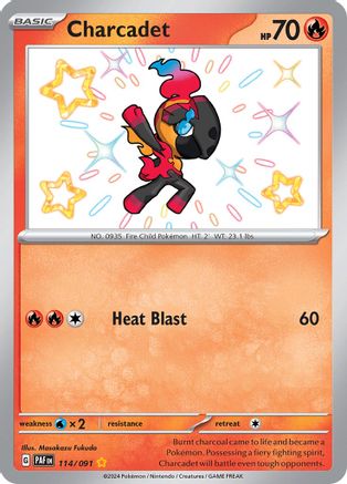 Charcadet - 114/091 114 - SV Paldean Fates Holofoil - Poke-Collect