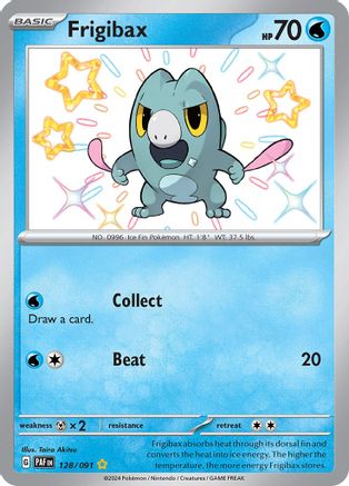 Frigibax - 128/091 128 - SV Paldean Fates Holofoil - Poke-Collect
