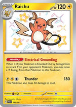 Raichu - 132/091 132 - SV Paldean Fates Holofoil - Poke-Collect