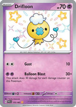 Drifloon 155 - SV Paldean Fates Holofoil - Poke-Collect
