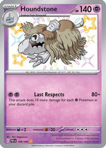 Houndstone - 168/091 168 - SV Paldean Fates Holofoil - Poke-Collect