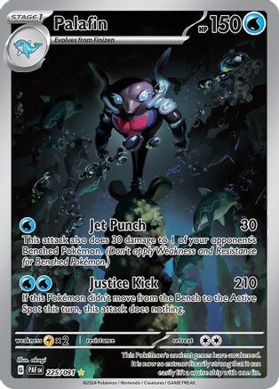 Palafin - 225/091 225 - SV Paldean Fates Holofoil - Poke-Collect