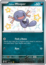 Paldean Wooper - 180/091 180 - SV Paldean Fates Holofoil - Poke-Collect