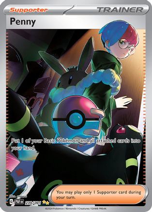 Penny 239 - SV Paldean Fates Holofoil - Poke-Collect