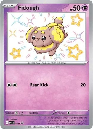 Fidough - 069 69 - SV Scarlet & Violet Promo Cards Holofoil - Poke-Collect