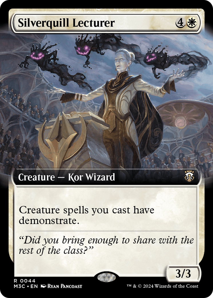Silverquill Lecturer (M3C-044) - Modern Horizons 3 Commander: (Extended Art) - Poke-Collect